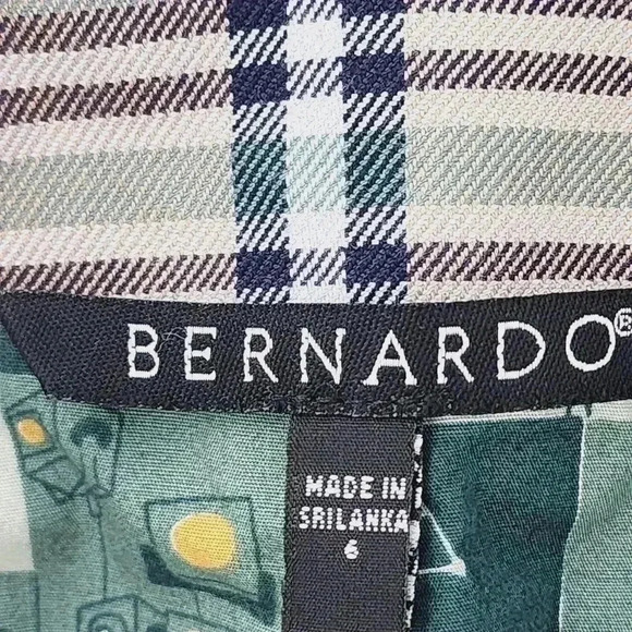 Bernardo Plaid women's blazer 6 - Picture 6 of 7